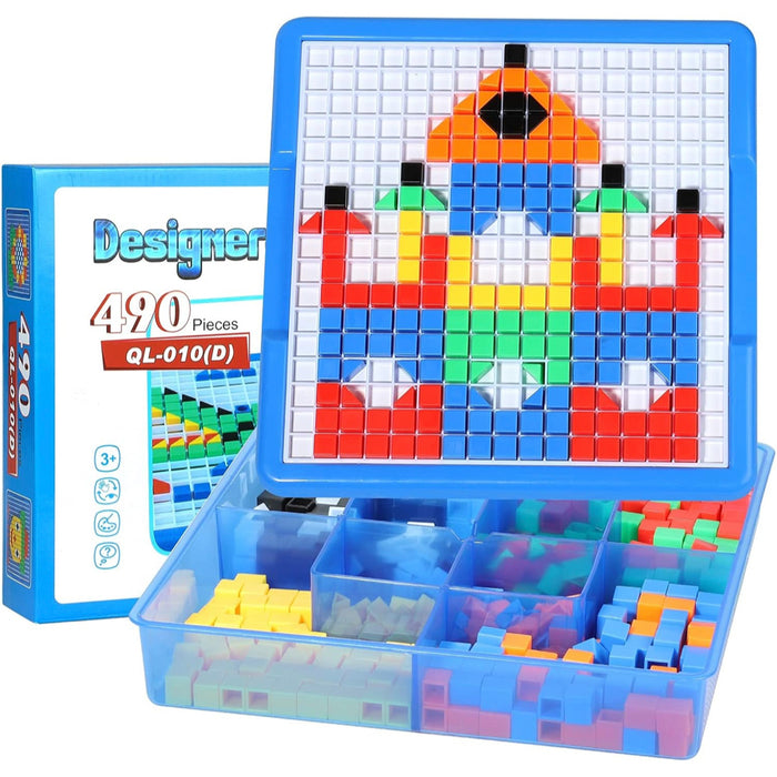 ZOZOPLAY Kids Toys Mosaic Puzzle 490pcs ($50.45)