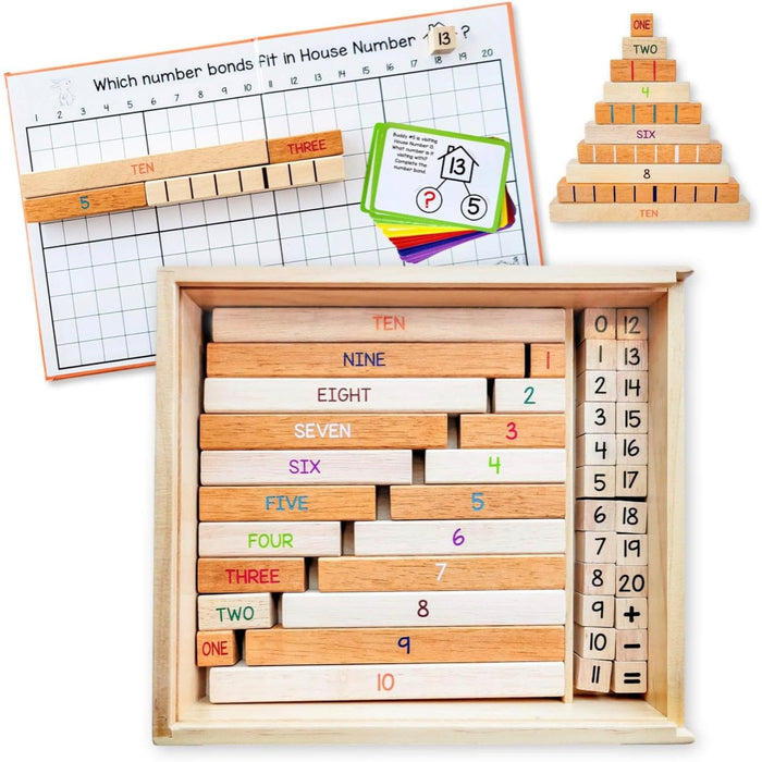 LITTLE BUD KIDS House of Number Buddies Math Game ($55.02)