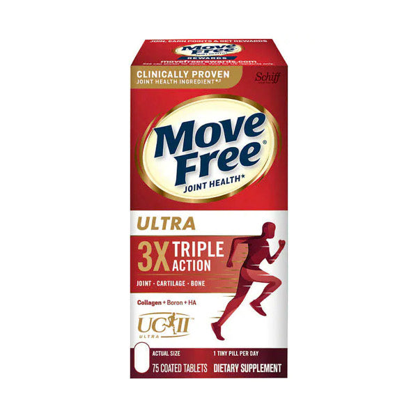 Schiff【益節】Move Free 維骨力加強型迷你 75 錠