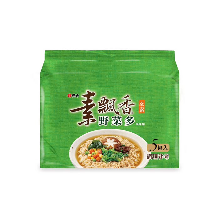 【維力】素飄香系列 野菜多風味麵 Veggie Flavor Instant Noodles 400g