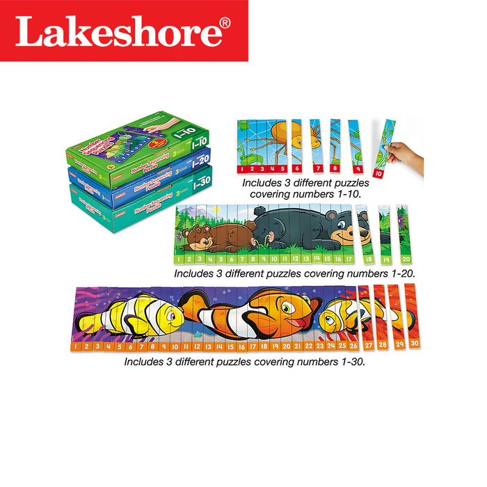 Lakeshore Number Sequencing Puzzles - Complete Set ($142.50)